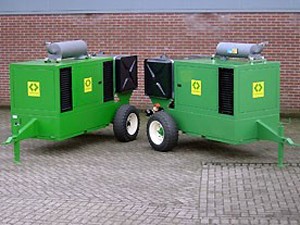 Serviceöffnung in einer Pumpenstation