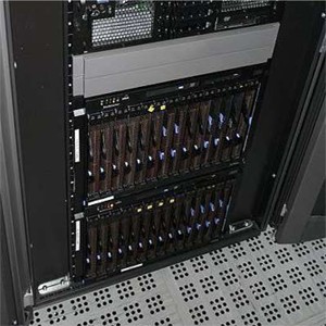 Der Schnellverschluss: ideal für jeden Standard-Serverschrank