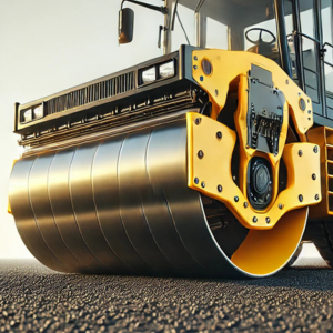 Wartungsklappe Straßenwalze