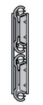 Zweiwege Teleskopschiene, 100 kg, Type 6026 