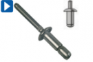 Schwere Belastung / Multigrip / Lochfüllend / Stahl / Zusätzliche Korrosionsbeständigkeit (Magna-Lok) 