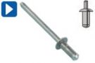 Großer Schließkopf / Vibrationsbeständig / Edelstahl A2-Edelstahl (Avinox)