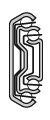 Teleskopschiene, Auszug 100%+, 180 kg, Typ DS5321 (Edelstahl)