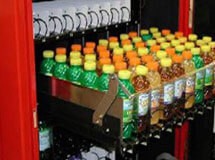 Teleskopschienen in Getränkeablagen